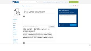 
                            5. creat yahoo acount com Questions & Answers (with ...