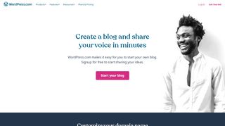 
                            7. Create a Blog with WordPress.com