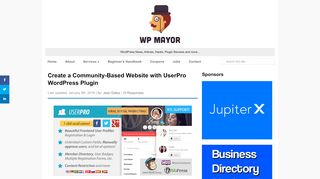 
                            9. Create a Community-Based Website with UserPro WordPress Plugin ...