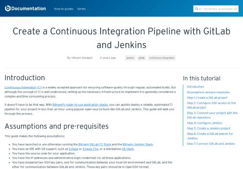 
                            7. Create a Continuous Integration Pipeline with GitLab and ...