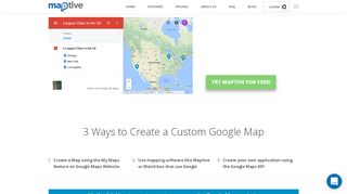 
                            11. Create A Custom Google Map - Create Your Own Google Map - Maptive