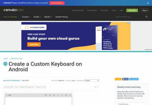 
                            8. Create a Custom Keyboard on Android - Code - Envato Tuts+