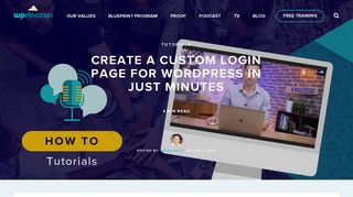 
                            8. Create a Custom Login Page for WordPress in Just Minutes | WP ...