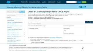 
                            7. Create a Custom Login Page from a Github Project | Salesforce ...
