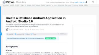 
                            3. Create a Database Android Application in Android Studio 3.0 - DZone