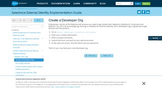 
                            4. Create a Developer Org | Salesforce External Identity Implementation ...