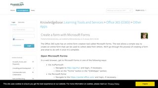 
                            13. Create a form with Microsoft Forms - Powered by Kayako Help Desk ...