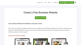 
                            5. Create a Free Business Website - SimpleSite Blog (EN) | Web ...