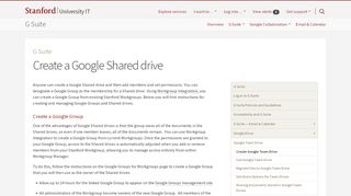 
                            10. Create a Google Team Drive | University IT