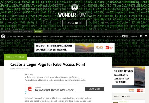 
                            9. Create a Login Page for Fake Access Point « Null Byte :: WonderHowTo
