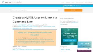 
                            13. Create a MySQL User on Linux via Command Line | Liquid Web ...