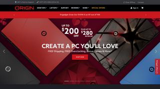 
                            6. Create a New Account | ORIGIN PC