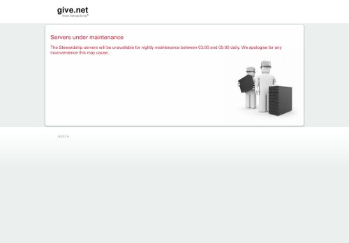 
                            3. Create a new Stewardship account - give.net