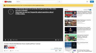 
                            5. Create A Restricted Member Area | OptimizePress Tutorial - YouTube