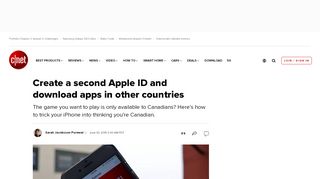 
                            8. Create a second Apple ID and download apps in other countries - CNET