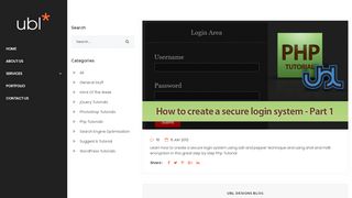 
                            9. CREATE A SECURE LOGIN SYSTEM IN PHP - PART 1