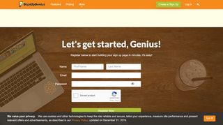 
                            6. Create a Sign Up - Sign Up Genius