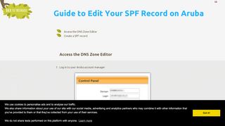 
                            9. Create a SPF record on Aruba - mail-tester.com