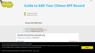 
                            9. Create a SPF record on cdmon - mail-tester.com