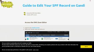 
                            11. Create a SPF record on Gandi - mail-tester.com
