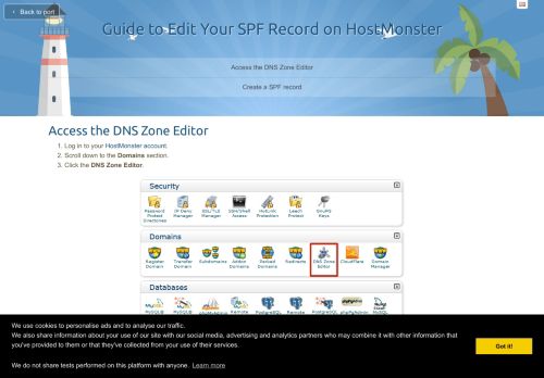 
                            7. Create a SPF record on HostMonster - mail-tester.com