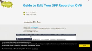 
                            11. Create a SPF record on OVH - mail-tester.com