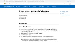 
                            9. Create a user account in Windows - Windows Help - Microsoft Support