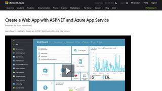 
                            6. Create a Web App with ASP.NET and Azure App Service