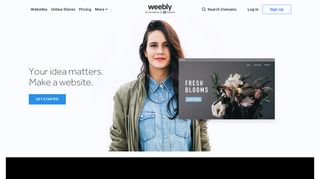 
                            3. Create a Website with Weebly's Powerful Website Builder