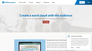 
                            7. Create a word cloud with the audience | Poll Everywhere