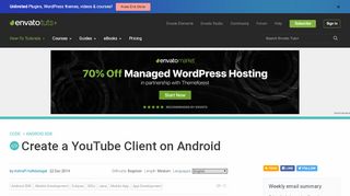 
                            7. Create a YouTube Client on Android - Code Tuts - Envato Tuts+