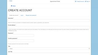 
                            3. Create Account | DAAD Appointment Portal