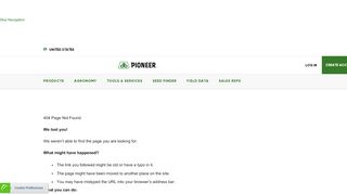 
                            7. Create Account - DuPont Pioneer