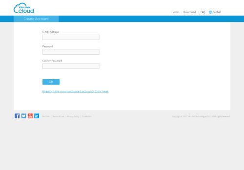 
                            6. Create Account - TP-LINK Cloud