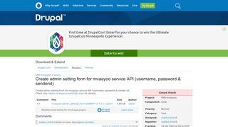 
                            2. Create admin setting form for mvaayoo service API  ...
