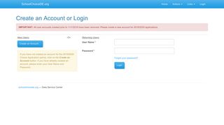 
                            11. Create an Account or Login - SchoolChoiceDE.org