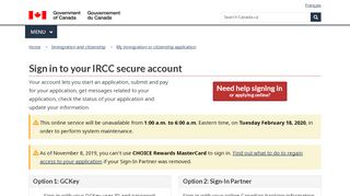 
                            1. Create an account or sign in – Immigration and citizenship - ...