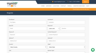 
                            3. Create an Account | Tigmoo Shop N Ship