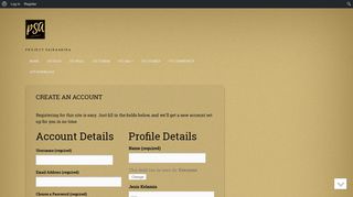 
                            1. Create an Account - WordPress