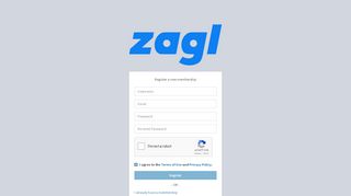 
                            2. Create an Account - Za.gl