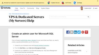 
                            11. Create an admin user for Microsoft SQL Server | VPS & Dedicated ...