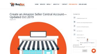 
                            13. Create an Amazon Seller Central Account - Buy Box Experts