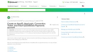 
                            11. Create an AppID, AppLogin, Connection Ticket and Intuit QuickBoo ...