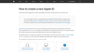 
                            5. Create an Apple ID - Apple Atbalsts - Apple Support