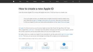 
                            12. Create an Apple ID - Apple Support