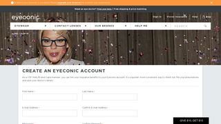 
                            2. Create an Eyeconic Account & Link Your VSP Vision Benefits