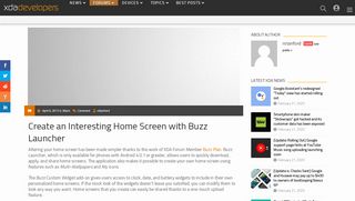 
                            10. Create an Interesting Home Screen with Buzz Launcher