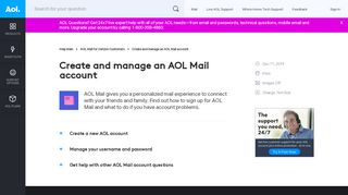 
                            11. Create and manage an AOL Mail account - AOL Help