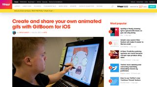 
                            2. Create and share your own animated gifs with GifBoom for iOS - The ...