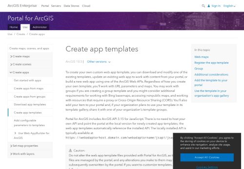 
                            2. Create app templates—Portal for ArcGIS | ArcGIS Enterprise